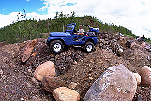DNR photo of Iron Range OHV Recreation Area